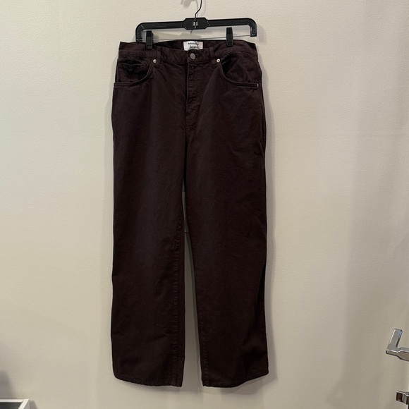 Reformation Val 90’s Mid Rise Straight Jean in color Mole size 30 - Picture 5 of 8